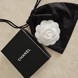 Chanel Empty Jewelry Box And Dust Bag.